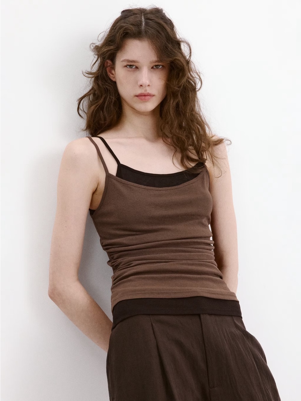 Mango Double Draped Top